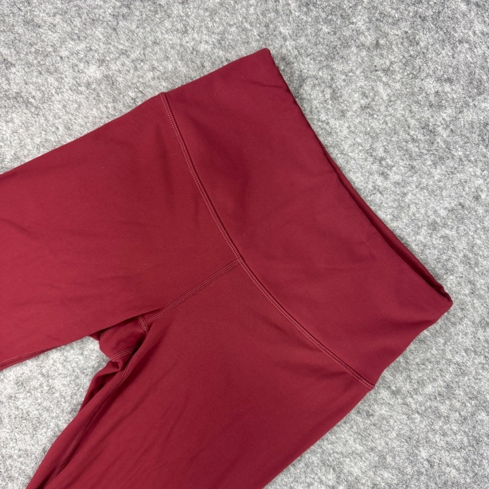 Prana Womens Electa Legging High Rise Wine Red Maroon Small 1963771